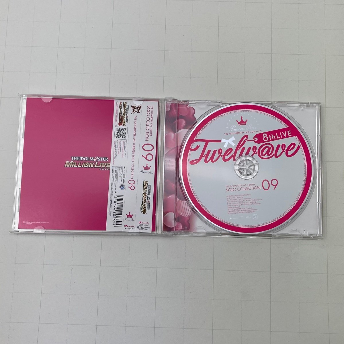中古品 アイドルマスターミリオンライブ 8th LIVE Twelw@ve LIVE THE@TER SOLO COLLECTION 09 3種セット_画像3