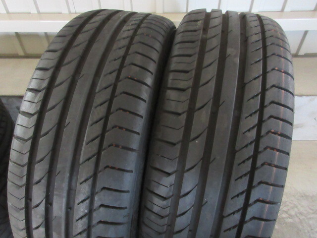 新車外し4本set/格安売切り!! Continental ContiSport Contact5 (2024年制) 195/45R17 コンパクトカーに スイフトスポーツ アクア フィット
