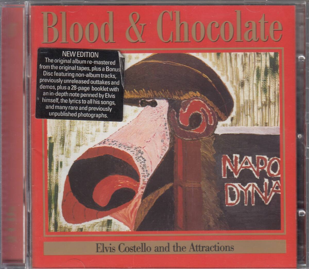 輸 Elvis Costello And The Attractions Blood & Chocolate 2CD EDITION◆規(guī)格番號(hào)■MANUS-112◆送料無料■即決●交渉有