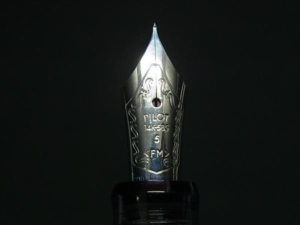 1円 PILOT パイロット カスタム ヘリテイジ 92 萬年筆 筆記用具 文房具 ステーショナリー レディース メンズ シルバー系×クリア FT1452