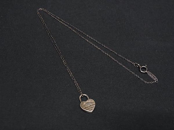 1円 TIFFANY&Co ティファニー リターントゥティファニー ハートタグ SV925 ネックレス ペンダント アクセサリー シルバー系 FP6166