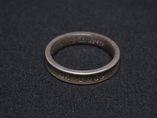 1円 TIFFANY&Co ティファニー 1837 ナロー SV925 リング 指輪 アクセサリー 約14号 メンズ レディース シルバー系 FP6169