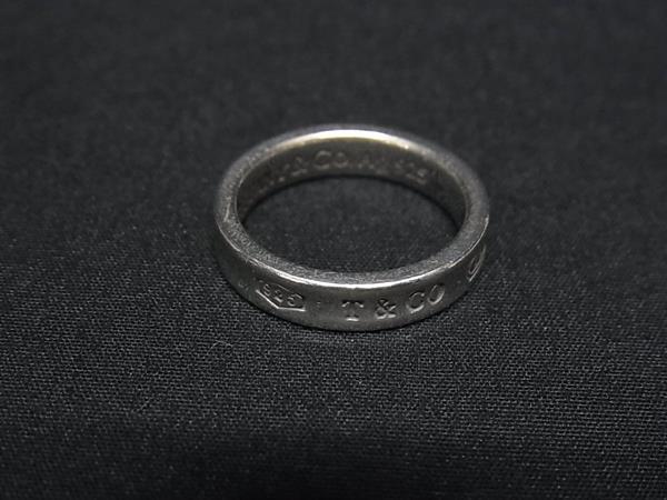 1円 ■美品■ TIFFANY&Co ティファニー 1837 ナロー SV925 リング 指輪 アクセサリー 約7号 レディース シルバー系 FP6609