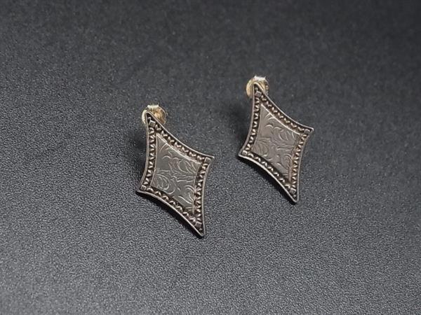 agete アガット SV925×K10 10金 ピアス アクセサリー レディース シルバー系 DJ4675