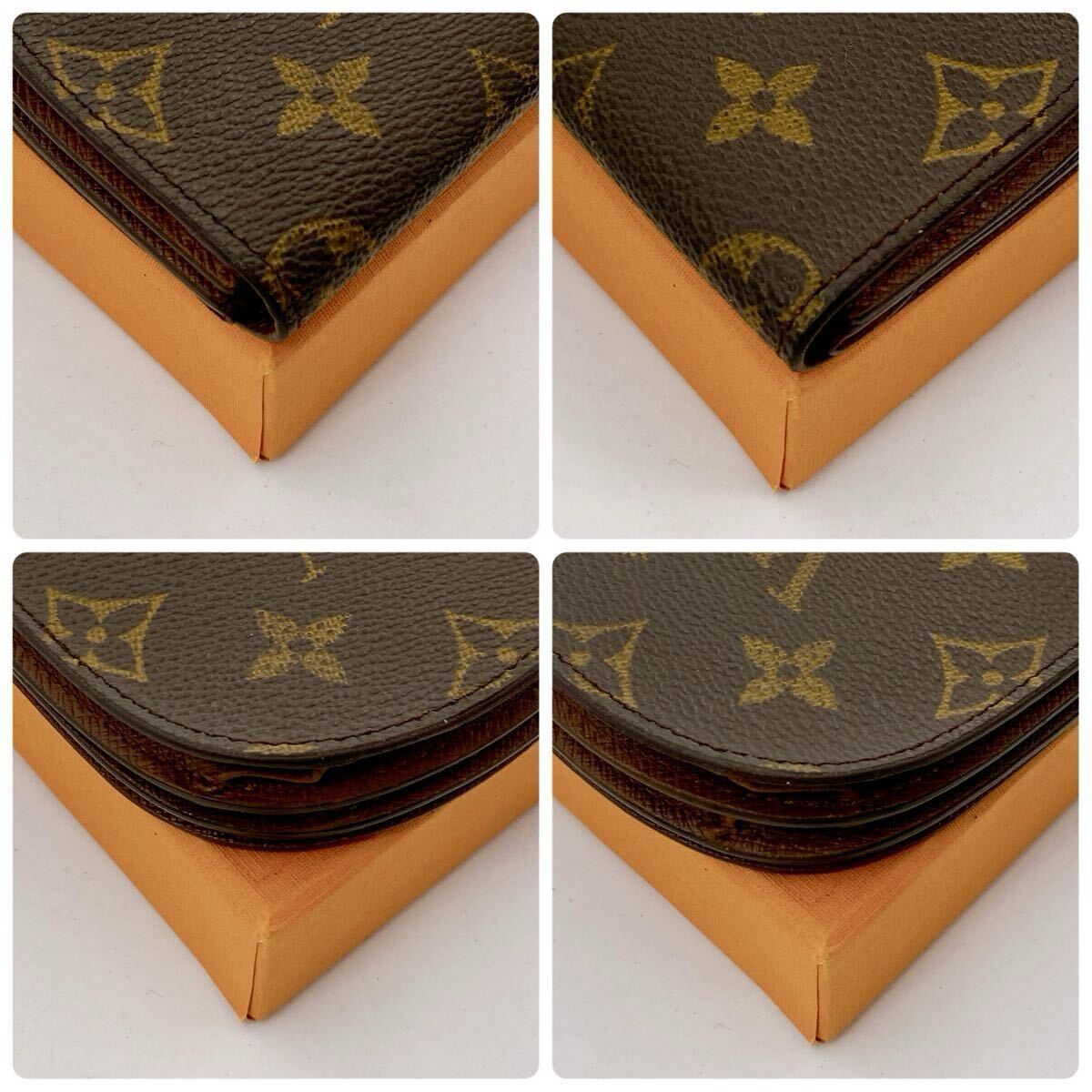 【極美品】LOUIS VUITTON ルイヴィトン モノグラム ポルトモネ グゼ コインケース 小銭入れ コインパース ユニセックス　903