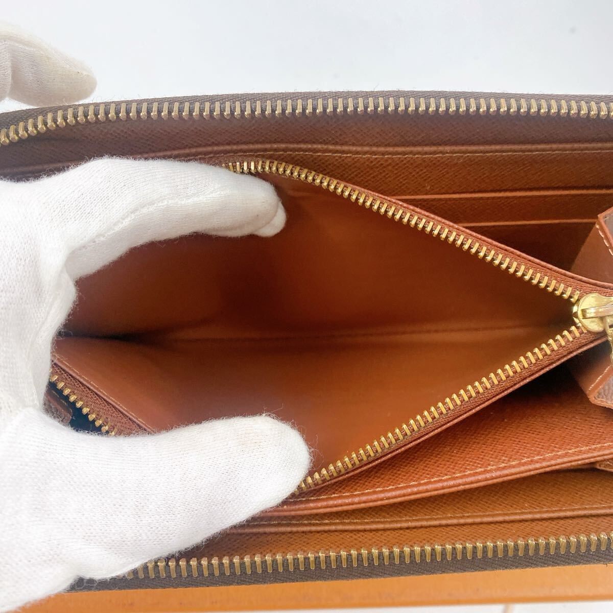 【美品】ルイヴィトン　モノグラム　ジッピーウォレット　ラウンドファスナー　長(zhǎng)財(cái)布　LOUIS VUITTON ユニセックス　892