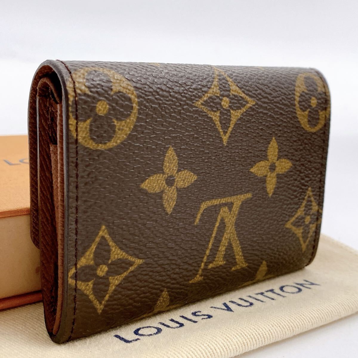 【外観超極美品】LOUIS VUITTON ルイ?ヴィトン モノグラム ポルトモネ プラ コインケース　コンパクト　小銭入れ レディース　メンズ　902