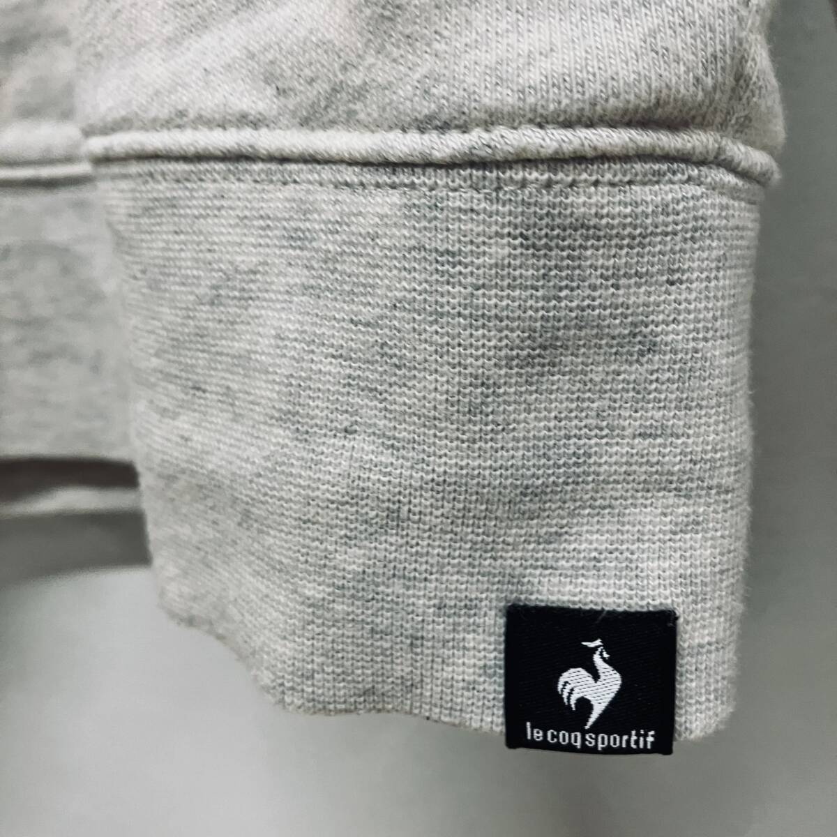 SOU・SOU × le coq sportif SO-SU-U柄 バックプリント スウェットパーカー(オフホワイト)S_画像4