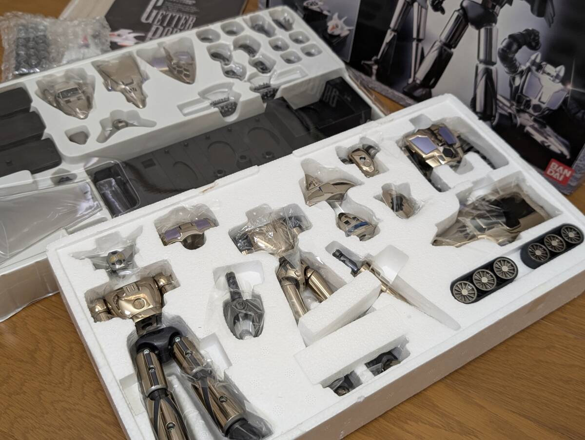 驚きの破格値， 驚きの破格値， HOT バンダイ 超合金魂 GX-06M ゲッターロボ 練習機 メタリック仕様