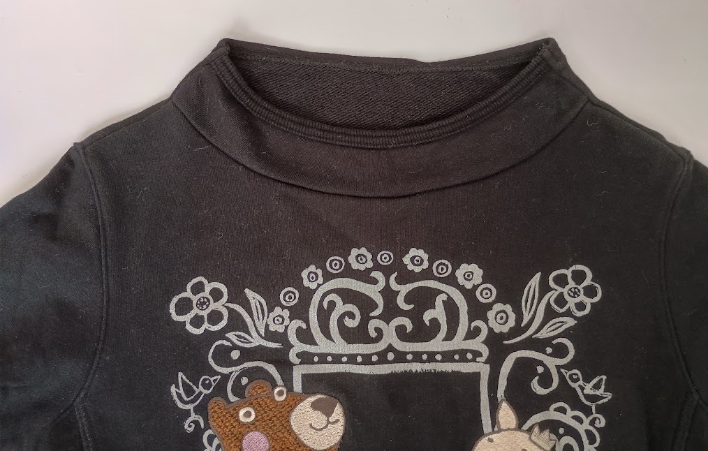 アルベロベロ OLLEBOREBLA★トレーナー/刺繍　ブラック_画像3