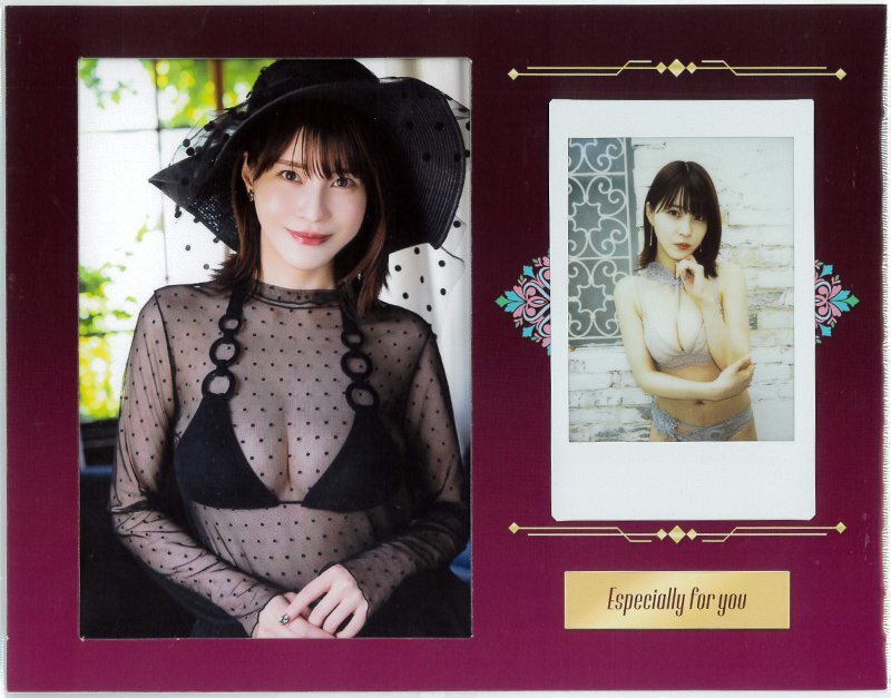 岸明日香7 ～OTONA KAWAII～ 水著チェキ入りSP臺紙B　(グレービキニ) /WooHoo 250911-814