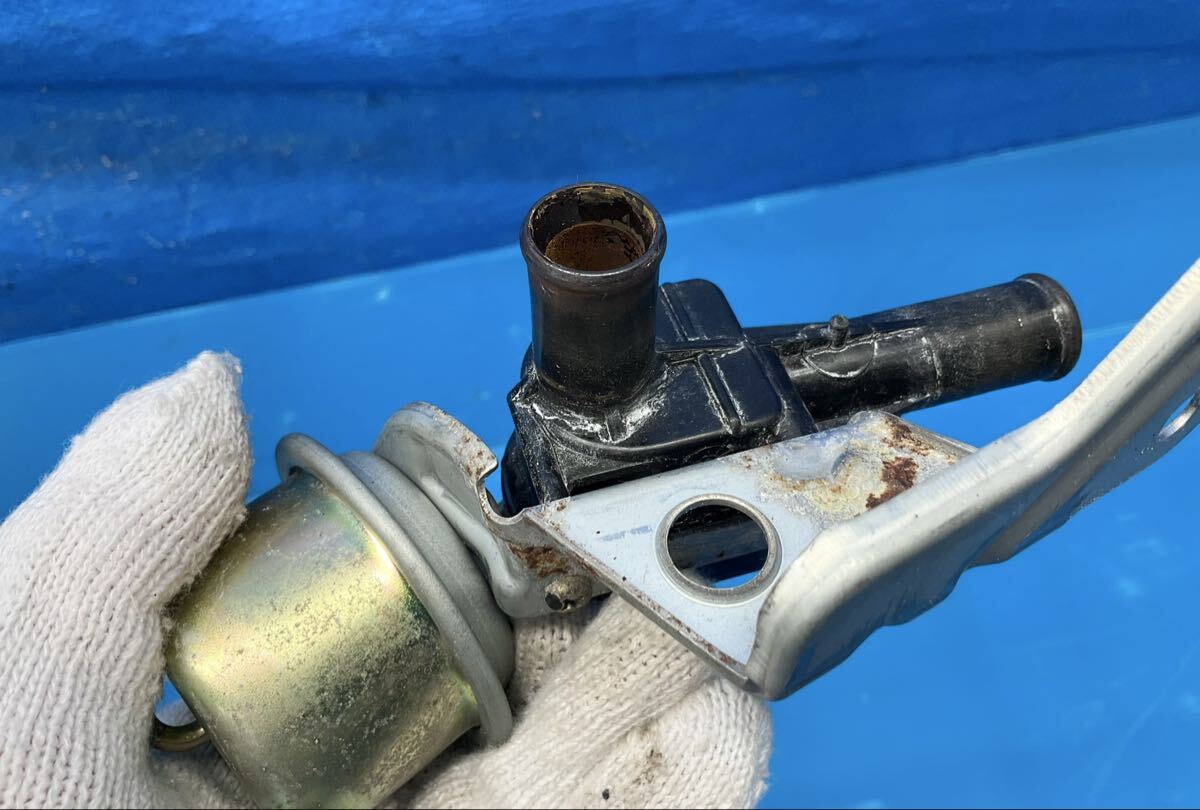 AW11 MR2 後期 純正 ヒーター ウォーターバルブ ヒーターコック ウォーターコック 4A-GZE TOYOTA JDM スーパーチャージャー(ひA)_画像6