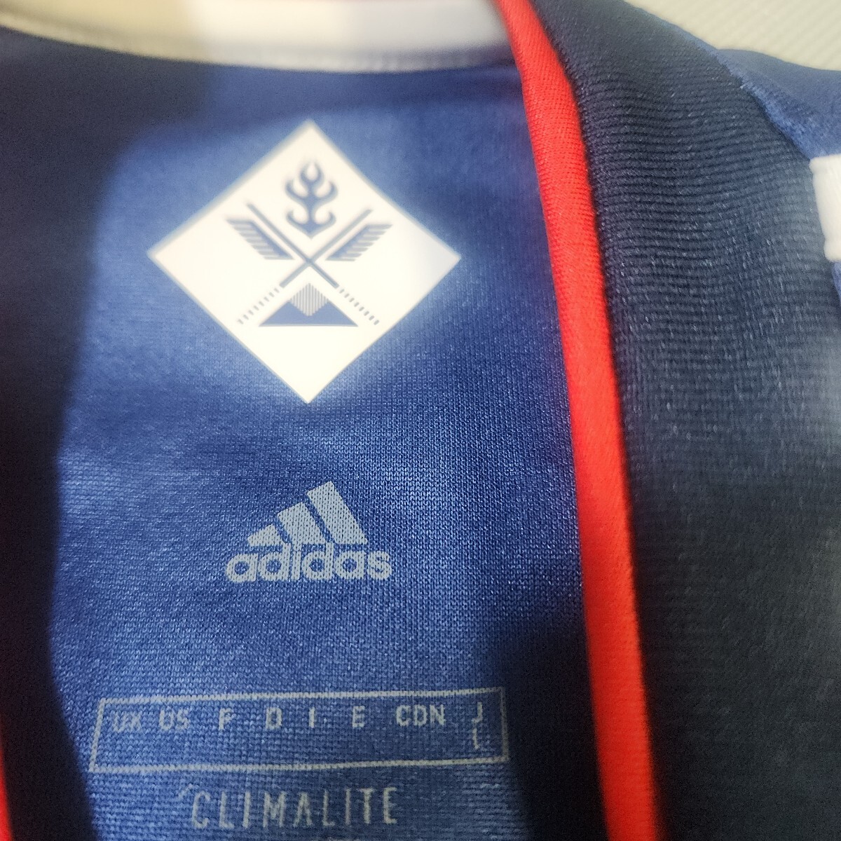 サッカー日本代表　柴崎岳選手応援レプリカユニフォーム　adidas制品Lサイズ　美品ユニフォーム