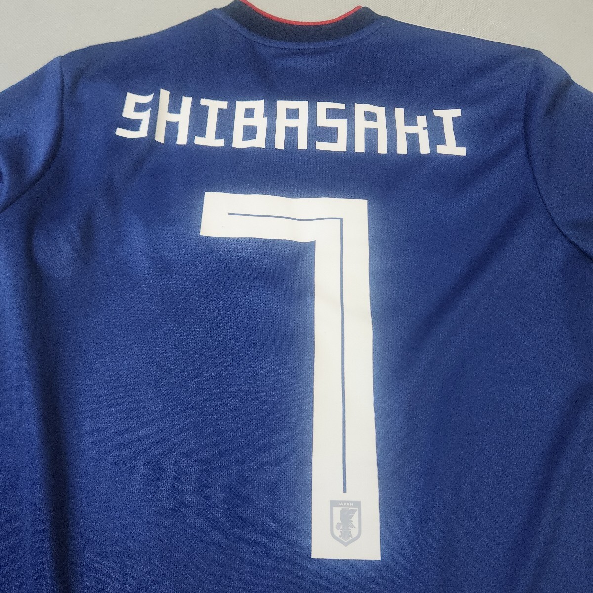 サッカー日本代表　柴崎岳選手応援レプリカユニフォーム　adidas制品Lサイズ　美品ユニフォーム