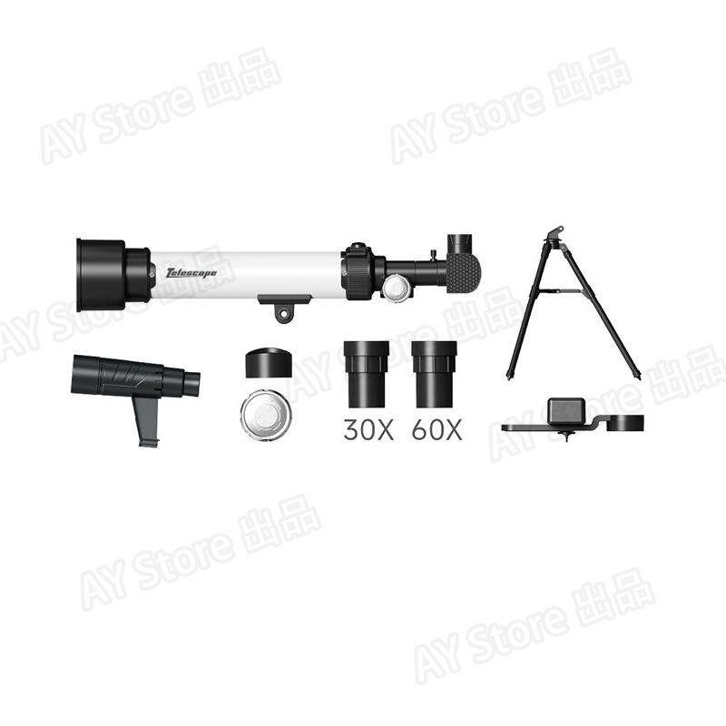 天體望遠(yuǎn)鏡 地上望遠(yuǎn)鏡 天體観測 スマホ撮影 屈折式 望遠(yuǎn)鏡 三腳付き 天體 子供用 スマートフォン対応 ギフト30倍~60倍レンズbhw0113