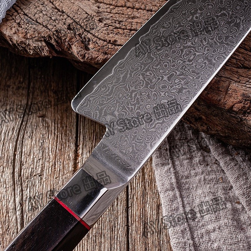 料理包丁 切付 牛刀 包丁 G10 八角ハンドル 肉きり包丁 キッチン 一人暮らし 刃渡り200mm/ 厚さ2mm 切れ味 bhw0312