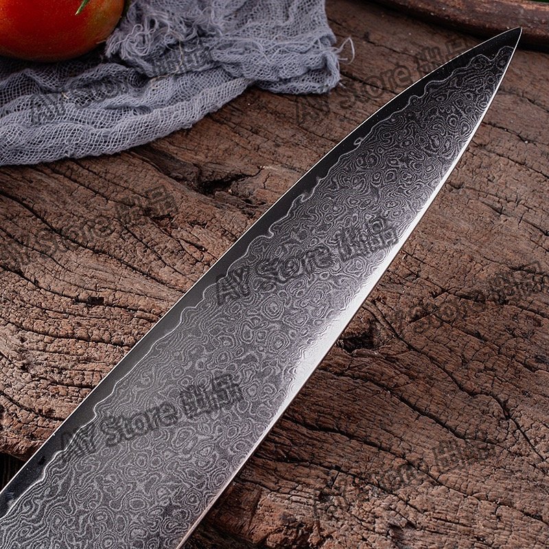 料理包丁 切付 牛刀 包丁 G10 八角ハンドル 肉きり包丁 キッチン 一人暮らし 刃渡り200mm/ 厚さ2mm 切れ味 bhw0312