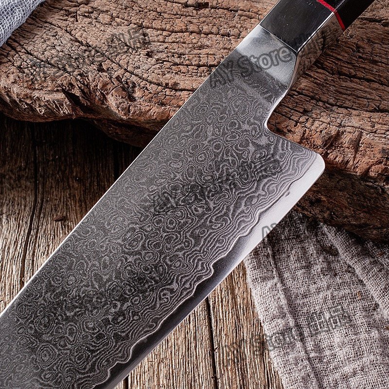 料理包丁 切付 牛刀 包丁 G10 八角ハンドル 肉きり包丁 キッチン 一人暮らし 刃渡り200mm/ 厚さ2mm 切れ味 bhw0312