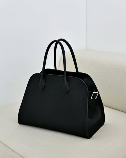 ■超激レア!!■新品タグ付■The Row MARGAUX(ザ・ロウ マルゴー)■サイズ15■黒■世界のセレブ愛用の名品ハンドバッグ■国内正規品