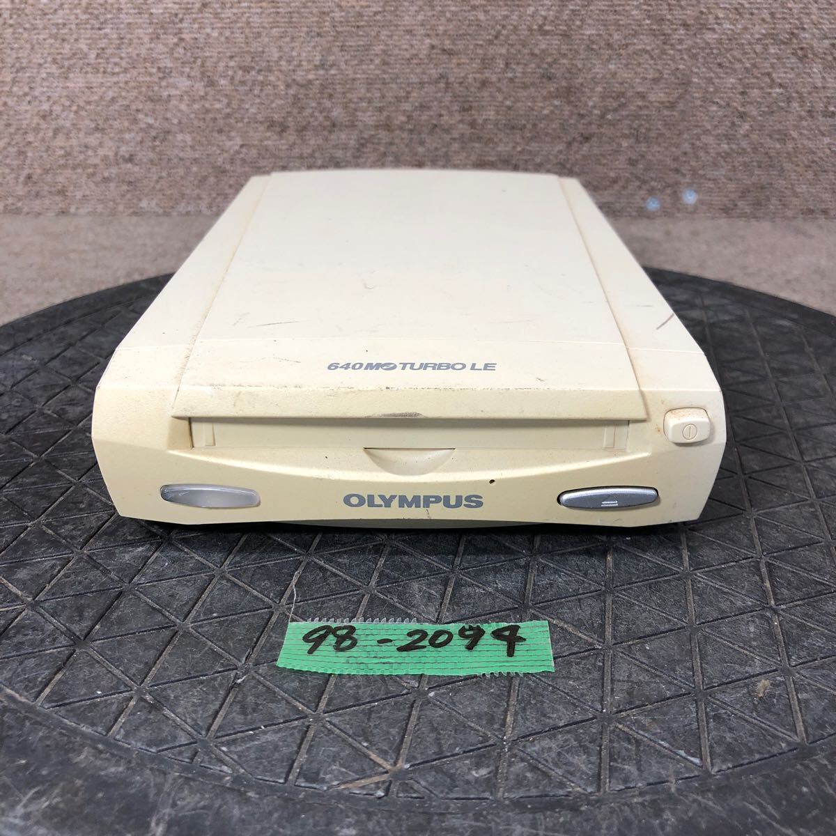 98-2094 激安 レトロPC パーツ 外付け MOドライブ 640MB OLYMPUS 640MO TURBO LE MOS351S 動(dòng)作未確認(rèn) ジャンク