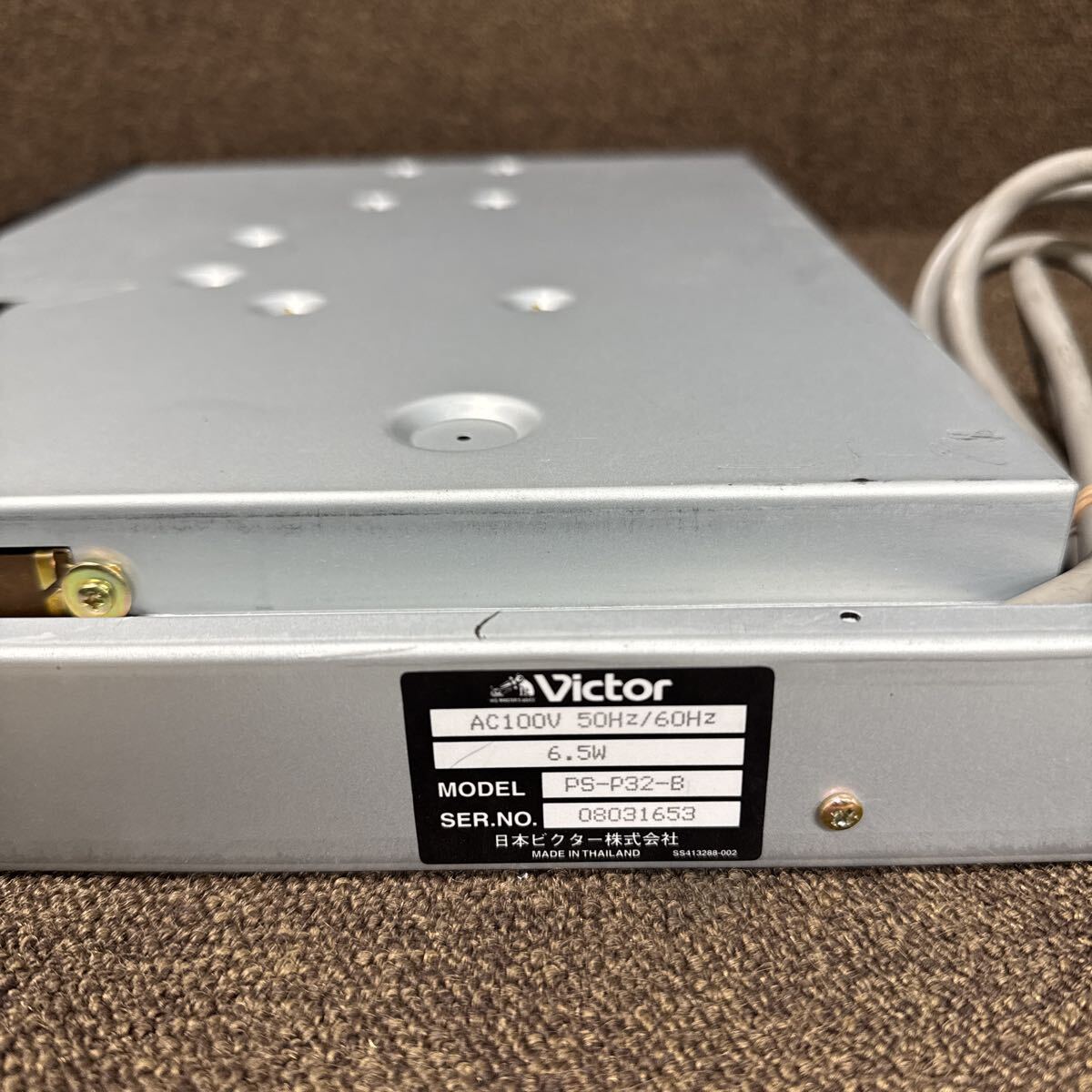 JZ9-15 激安 Victor PS-P32-B POWER controller 動作未確認 中古現状品 ※3回再出品で処分_画像6