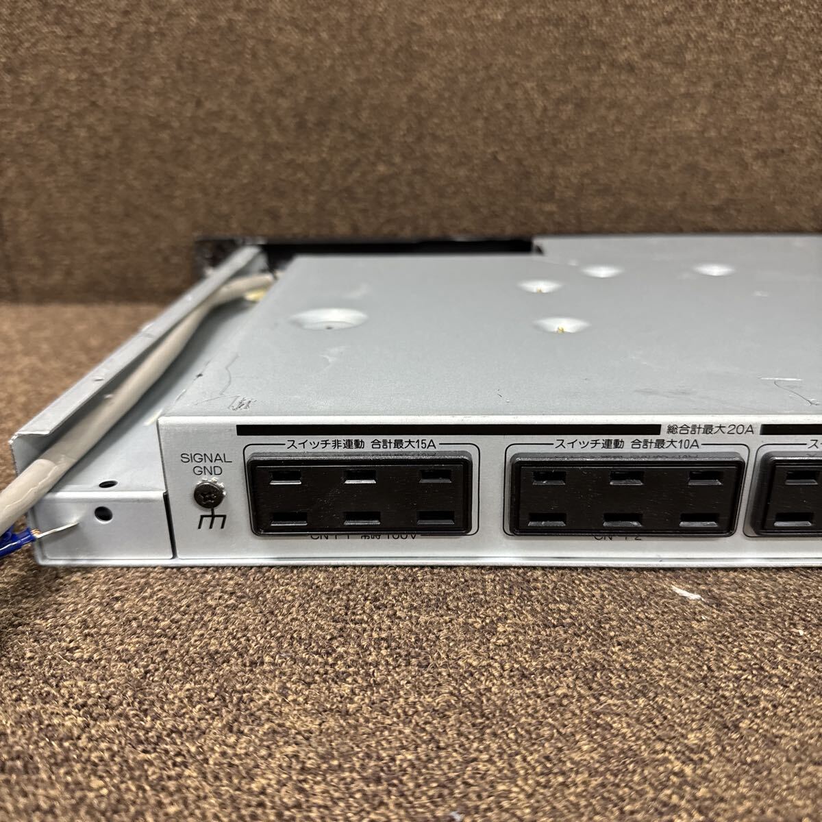 JZ9-15 激安 Victor PS-P32-B POWER controller 動作未確認 中古現状品 ※3回再出品で処分_画像8