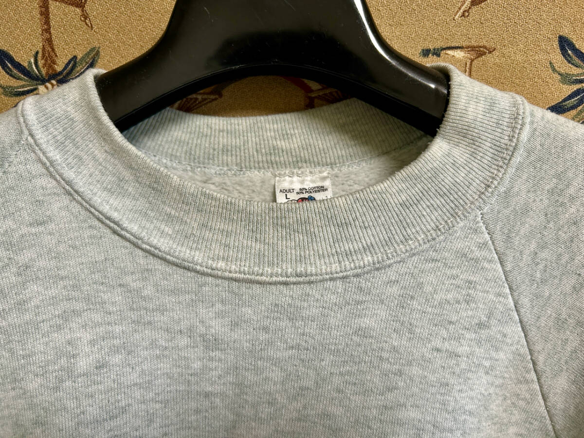 80s 90s USA製 ヴィンテージ Rasta Reggae Beat ラスタ レゲエ ルーツ ダンスホール スウェット トレーナー FRUIT OF THE LOOM_画像4