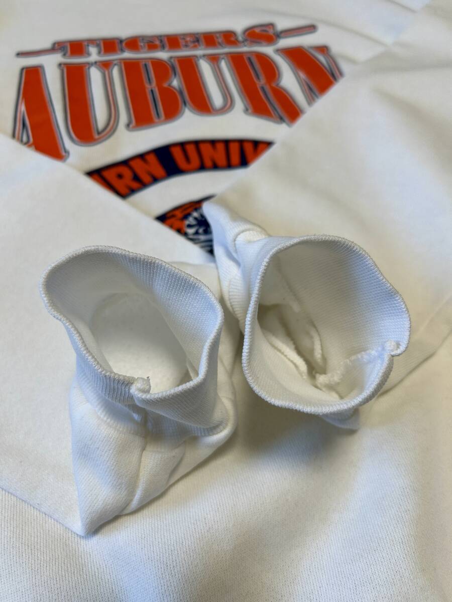 80s 90s USA製 vintage ヴィンテージ Auburn University オーバーン大学 TIGERS カレッジ Sweat スウェット トレーナー アメフト _画像8