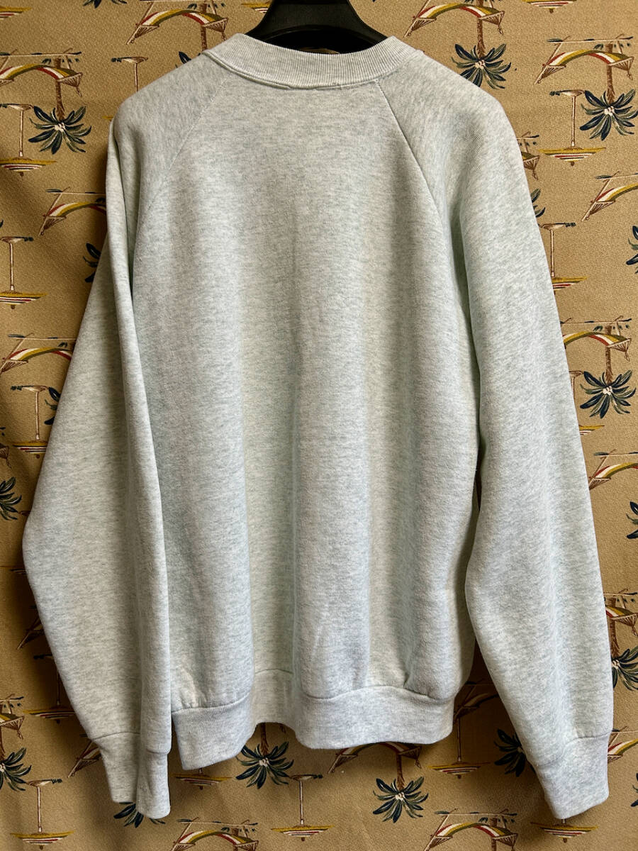 80s 90s USA製 ヴィンテージ Rasta Reggae Beat ラスタ レゲエ ルーツ ダンスホール スウェット トレーナー FRUIT OF THE LOOM_画像3