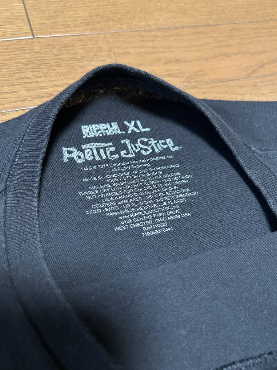 映画 Poetic Justice ポエティックジャスティス 2Pac オフィシャル 半袖 Tシャツ XL ラップT フォトT RAP HIP HOP ギャングスタ_画像6