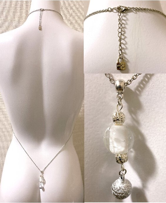 【ハンドメイド】seXyアクセサリ★ネックレス＆ニップルチャーム　SNN153_画像2