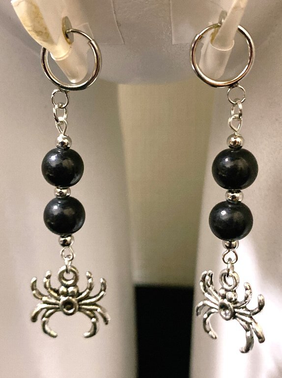 【ハンドメイド】seXyアクセサリ★ラビアリング　LBAR063　蜘蛛_画像8