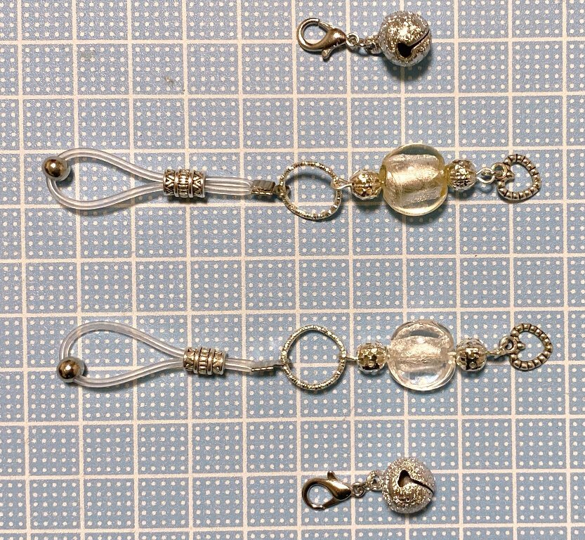 【ハンドメイド】seXyアクセサリ★ネックレス＆ニップルチャーム　SNN153_画像9