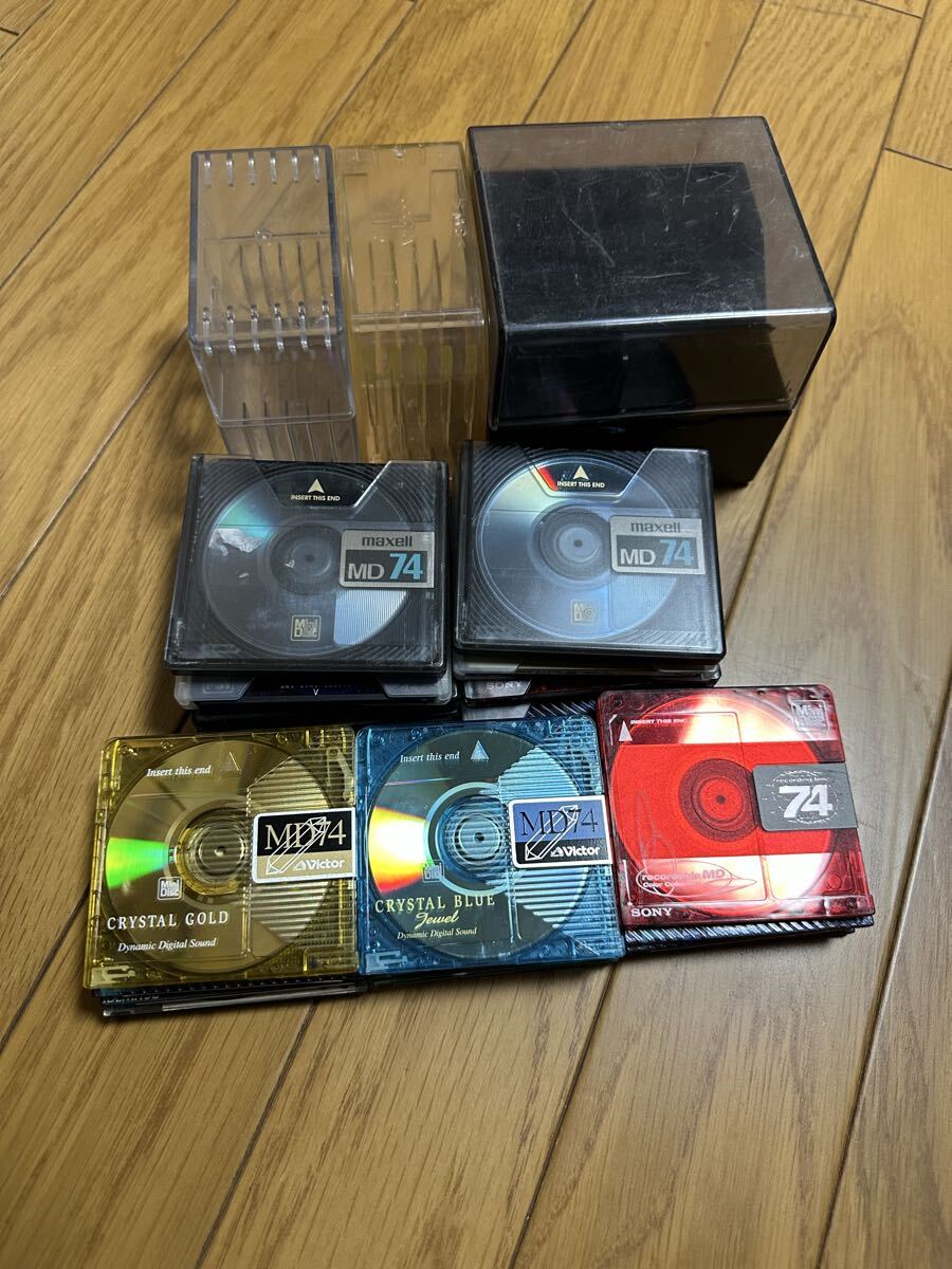 ミニディスク SONY TDK maxell Victor 25枚セット　 MD_画像1
