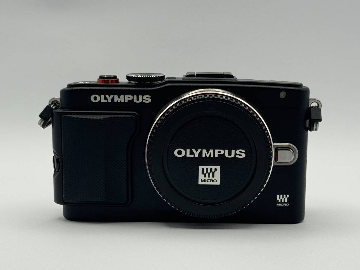 【ジャンク品】OLYMPUS オリンパス PEN Lite E-PL6 ボディ ブラック ！起動(dòng)時(shí)に異音あり！
