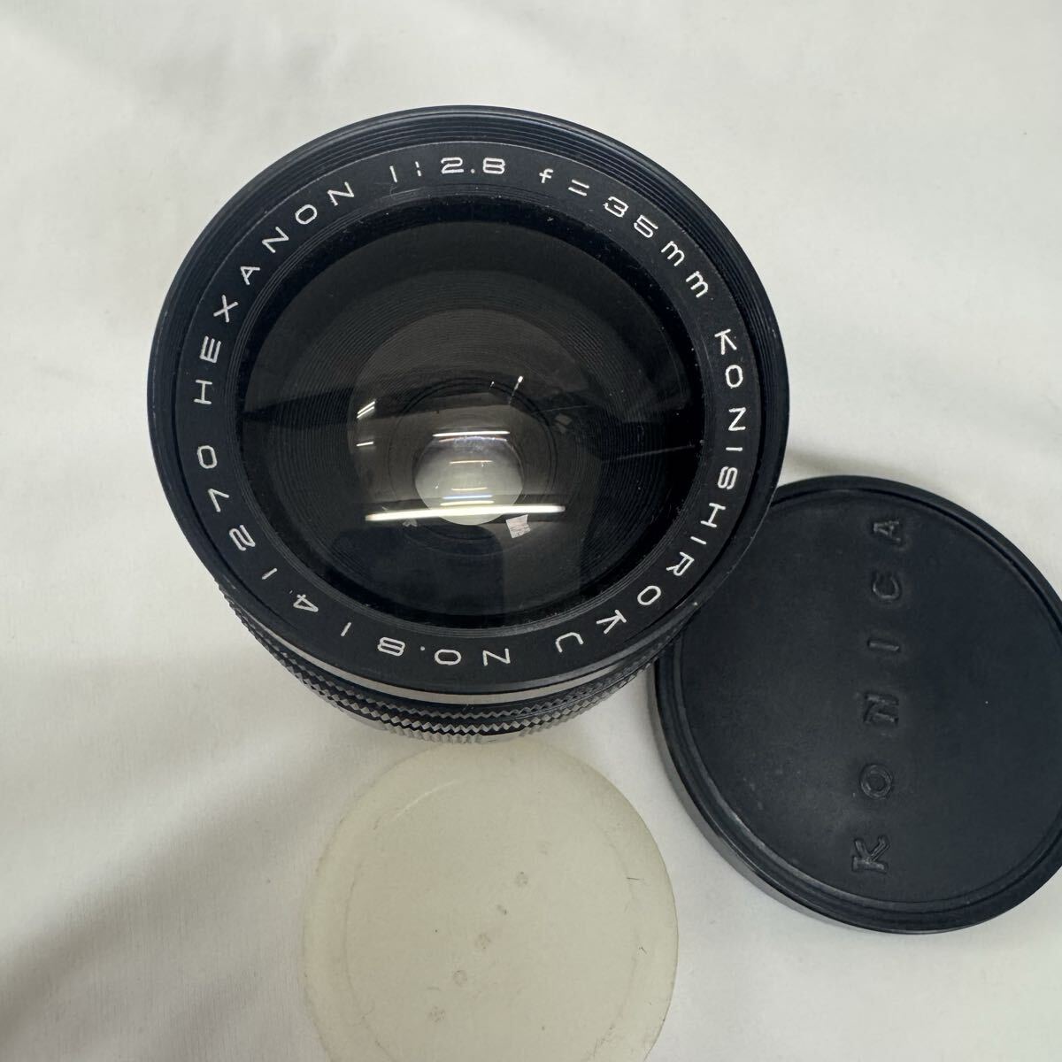 Konica 小西六 KONISHIROKU HEXANON 1:2.8 f=35mm コニカ ヘキサノン レンズ カメラ KONICA