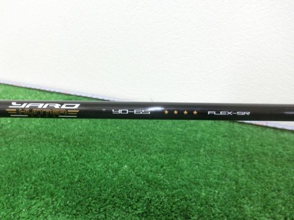 ♪YARD HUNTER ヤードハンター YHS -WO1 Hi-COR 1W ドライバー ?°/ 純正 シャフト YO-65 FLEX-SR G9394♪_画像6