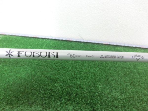 ♪Callaway キャロウェイ DIABLO EDGE 1W ドライバー 9.5° /純正 シャフト FUBUKI FLEX-S G7350♪_画像6