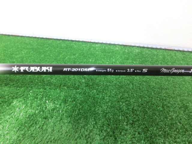 ♪MacGregor マグレガー Red TOURNEY 1W ドライバー 10.5° /純正 シャフト FUBUKI RT-201DM FLEX-S G7921♪_画像6