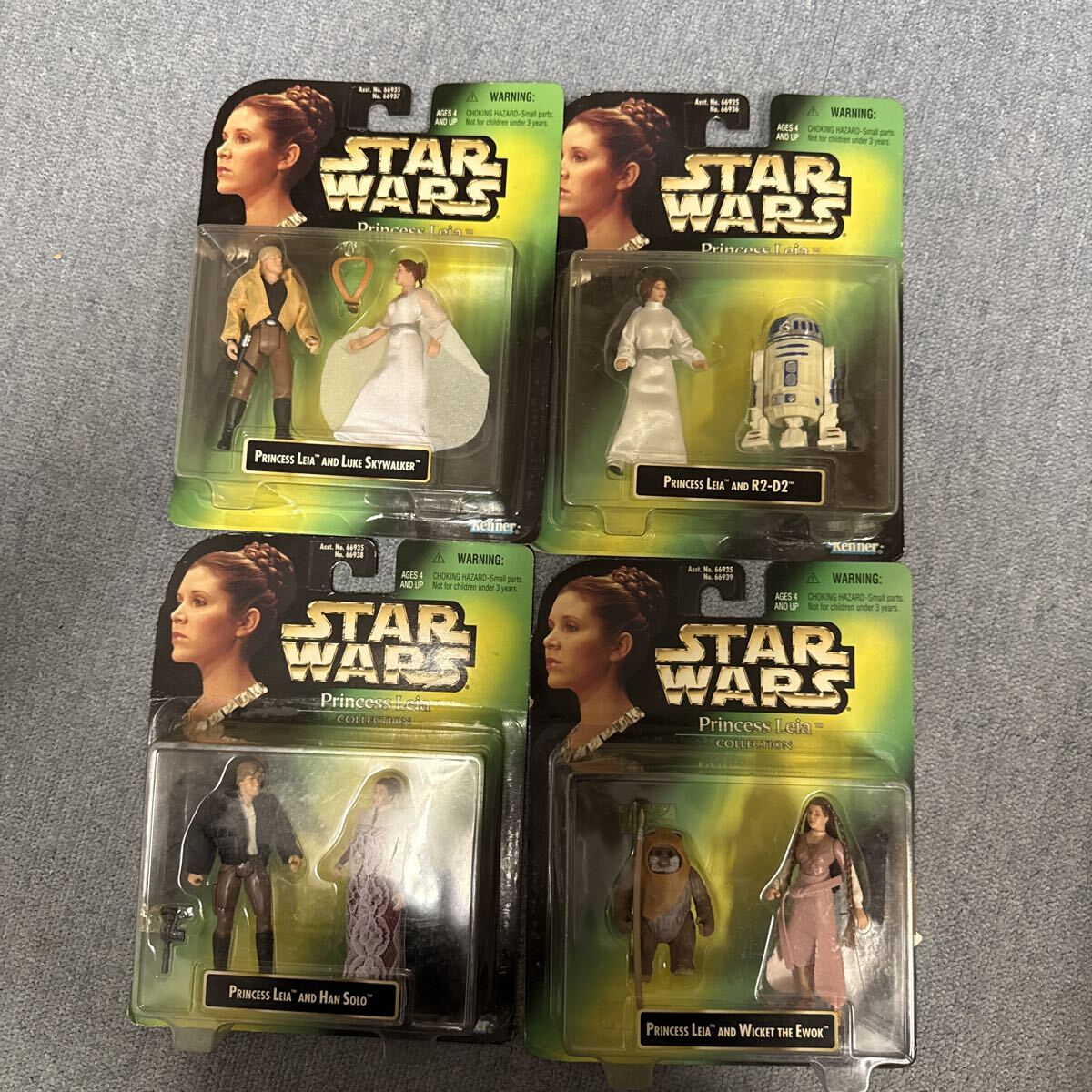 スターウォーズ プリンセスレイアコレクション レイア&ハンソロ他4体セットコンプリートセット STARWARS_画像1