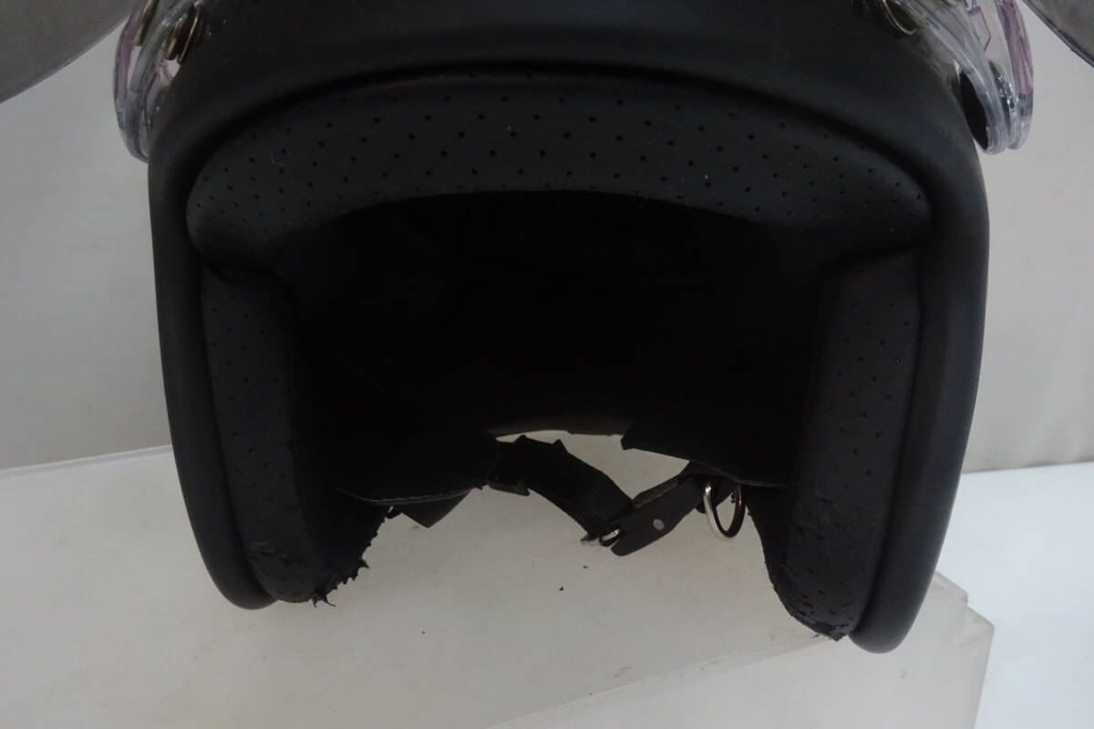 ★163）ジェットヘル?紫苑 shion　フリーサイズ（57-59㎝）※中古/キズ使用感現(xiàn)狀品■100