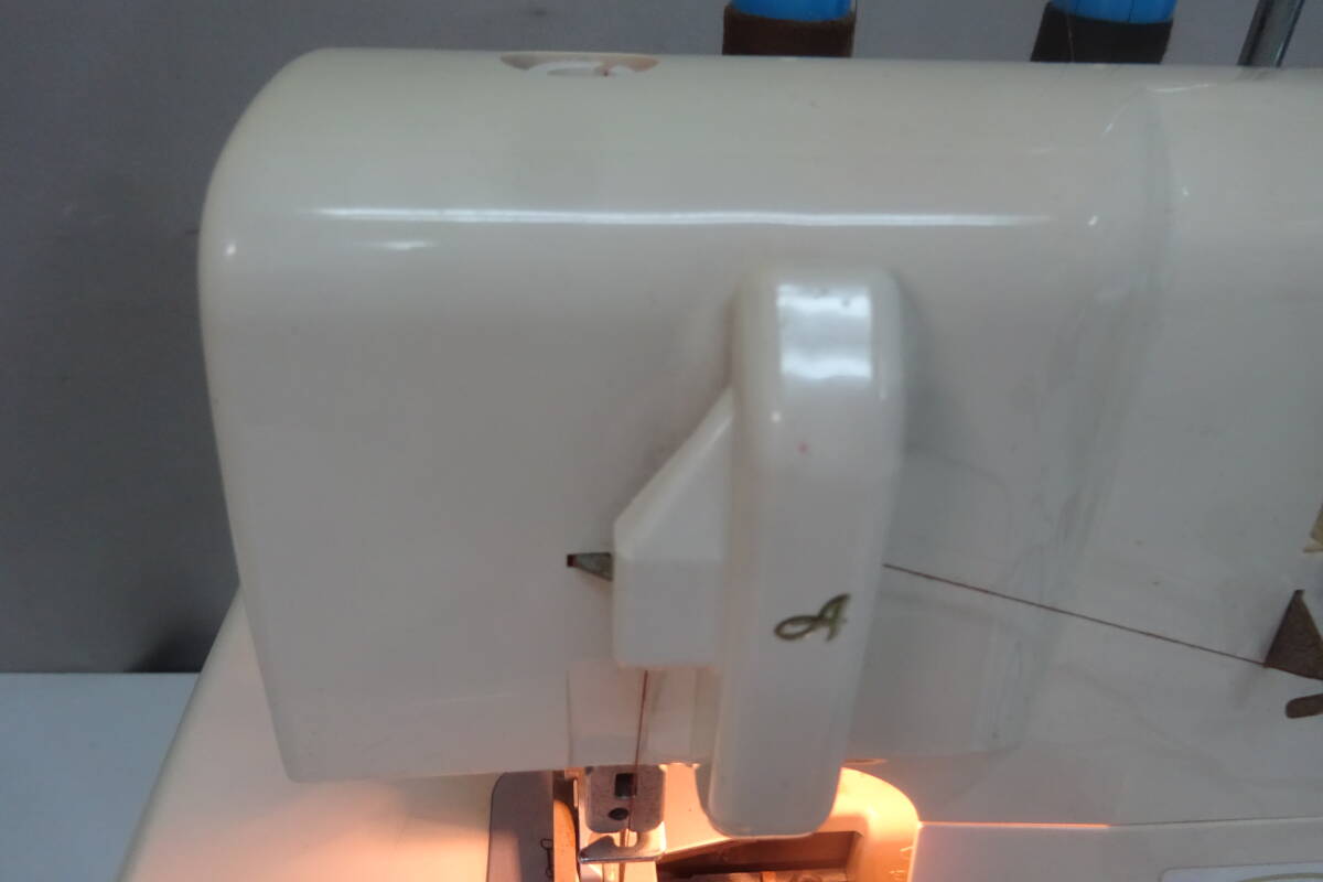 ★33）ベビーロックミシン?ジューキ 衣縫人 BL33　1本針3本纟 IHOJIN　箱、説明書なし※中古/不動ジャンク/使用感現(xiàn)狀品■100