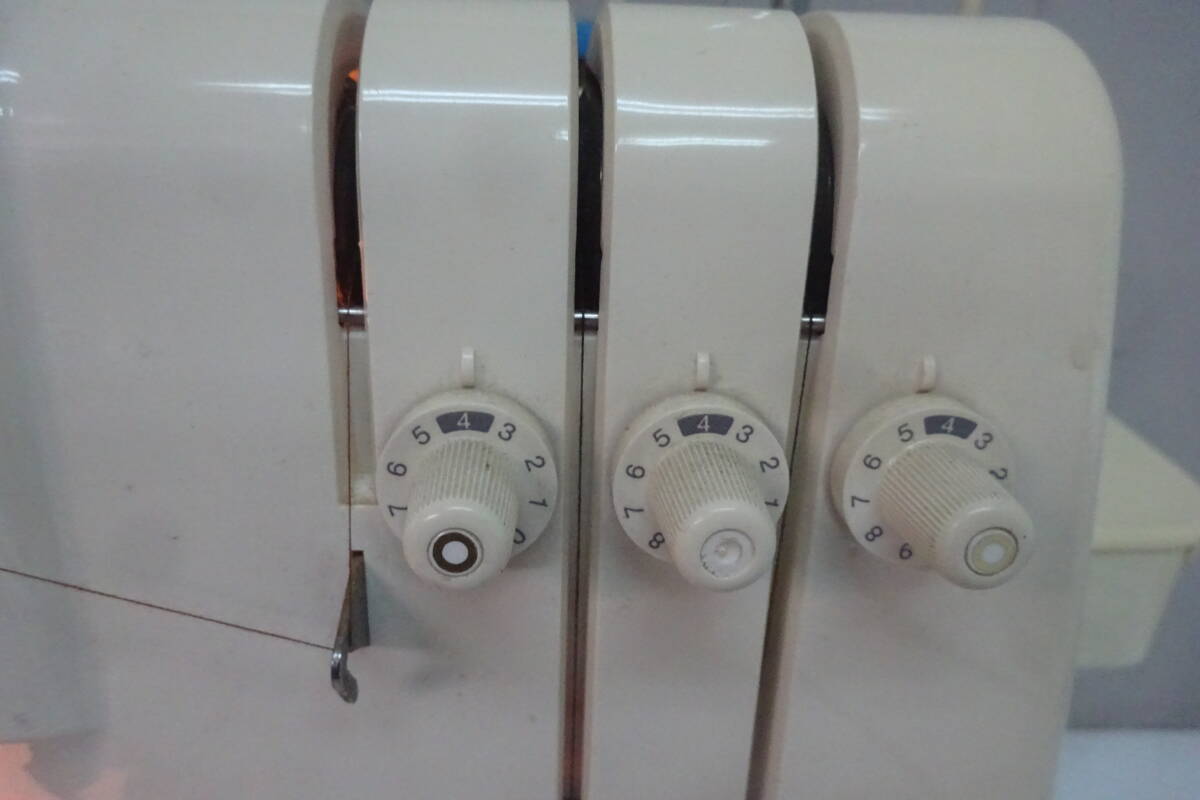 ★33）ベビーロックミシン?ジューキ 衣縫人 BL33　1本針3本纟 IHOJIN　箱、説明書なし※中古/不動ジャンク/使用感現(xiàn)狀品■100