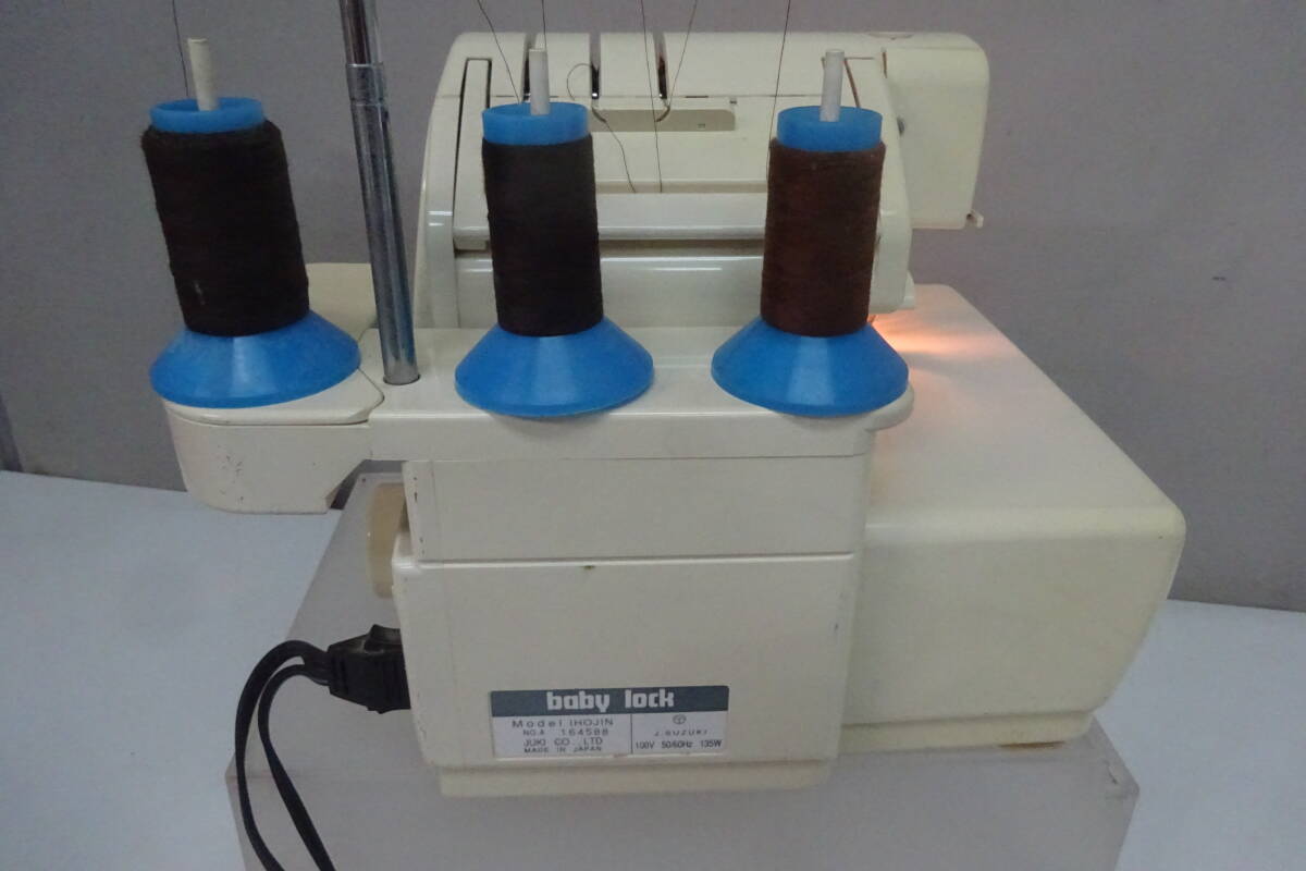 ★33）ベビーロックミシン?ジューキ 衣縫人 BL33　1本針3本纟 IHOJIN　箱、説明書なし※中古/不動ジャンク/使用感現(xiàn)狀品■100