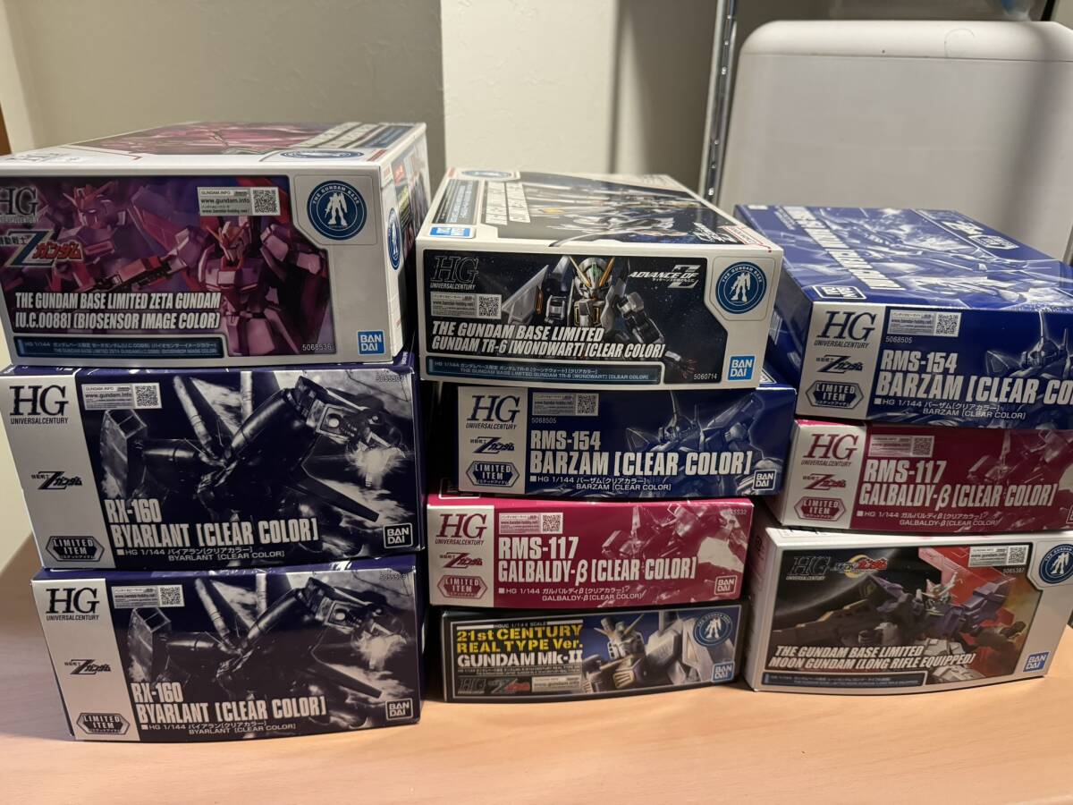 驚きの破格値，格安HG リミテッドアイテム ガンダムベース限定品 未組み立て まとめ売り(その他)｜売買されたオークション情報、yahooの商品情報をアーカイブ公開 - オークファン その他