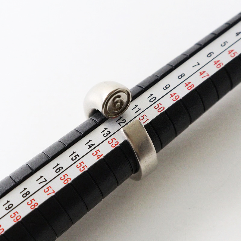 美品 2024AW エムエムシックス メゾンマルジェラ MM6 Maison Margiela Butterfly オープンリング 3(11号)シルバー 925┃【2400014573565】_画像9