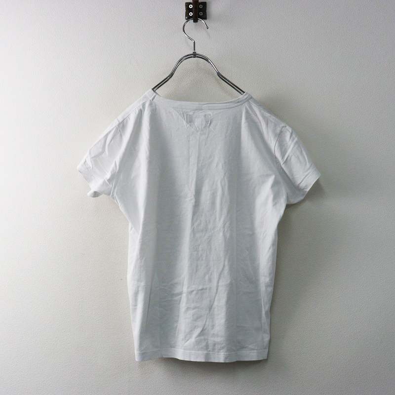 【レディース】アニエスベー agnes b コットン クルーネック サラエボハートTシャツ 2 ホワイト┃白 TEE カットソー【2400014620412】