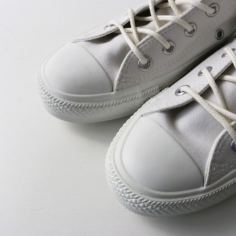 美品 コンバース CONVERSE x BEAUTY&YOUTH 別注 キャンバス ALL STAR HI 23.5cm\ホワイト ハイカット スニーカー【2400014611397】_画像5