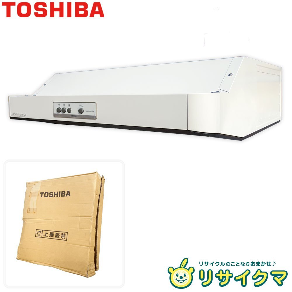 【新古品】K▼未使用 東芝 換気扇 レンジフードファン 31cm 2017年 100V VFR-37LP (30117)_画像1