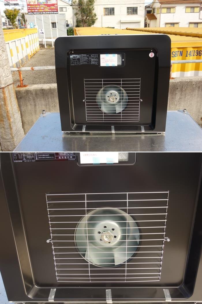 【新古品】K▼未使用 東芝 換気扇 レンジフードファン 31cm 2017年 100V VFR-37LP (30117)_画像5